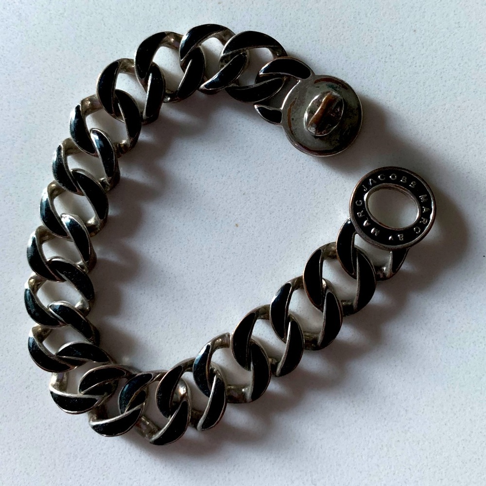 Marc Jacobs Chain Link black bracelet